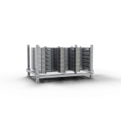 SET | with 36 tripod stands | with stacking pallet made of square tube (part-no. 50115)and adapter for tripod stand (part-no. 50115-5)